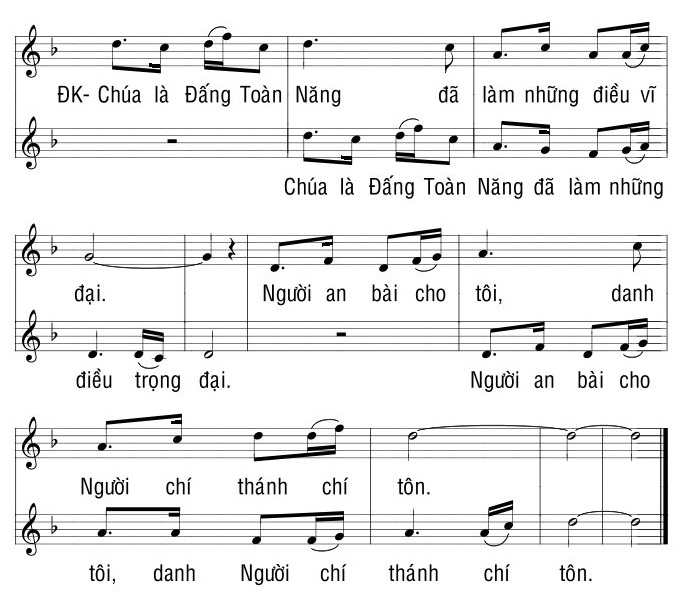 Magnificat 2 Lc 1 Bùi Ninh Nguyên Thoại