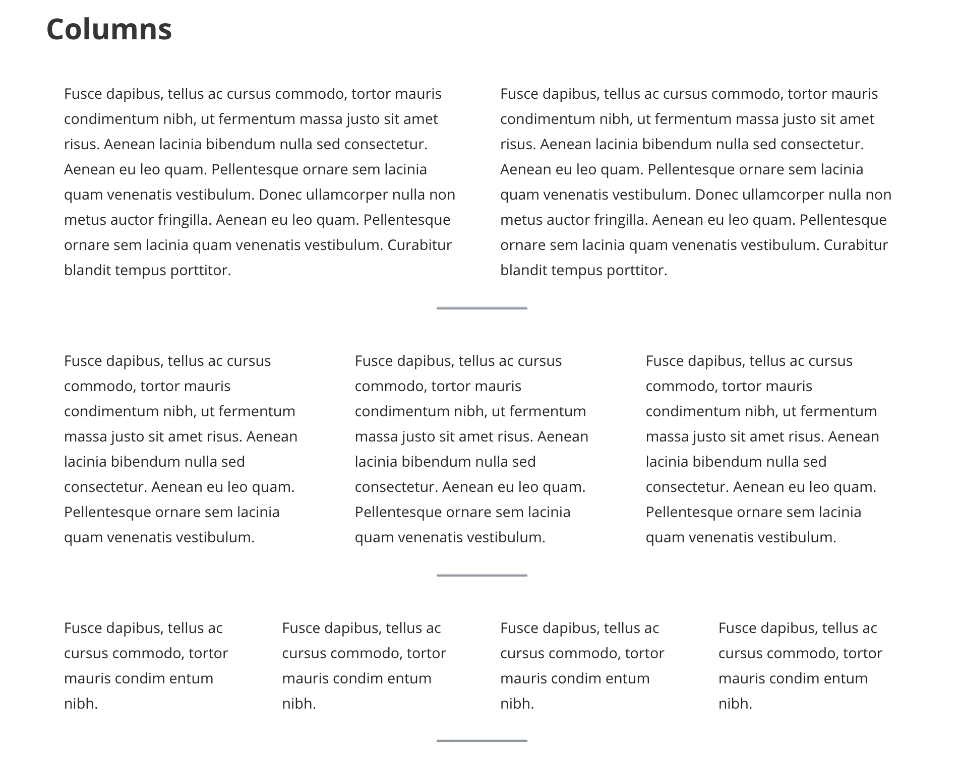 Column Example