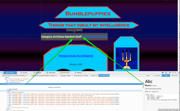 Random Stuff Bumblepuppies