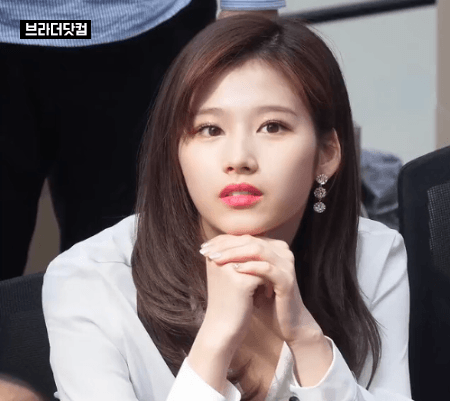 그냥 쳐다보는 사나.gif | 인스티즈