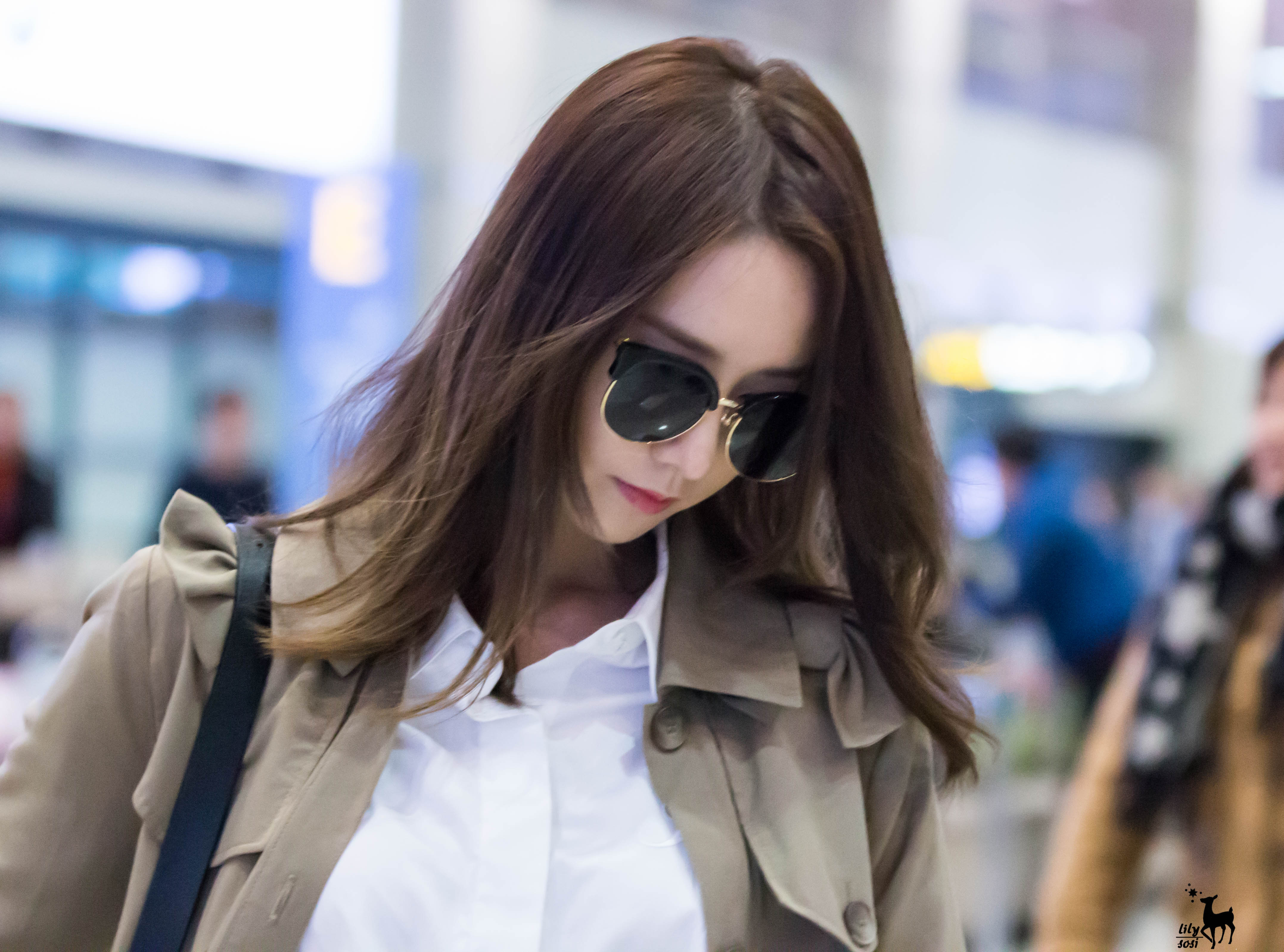 [PIC][15-03-2016]YoonA trở về Hàn Quốc vào sáng sớm nay 3BsMSge_UF