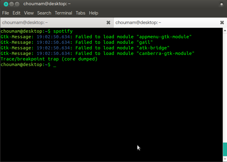 Spotify ( via snap) galat pasca upgrade ke Ubuntu 20.04 LTS