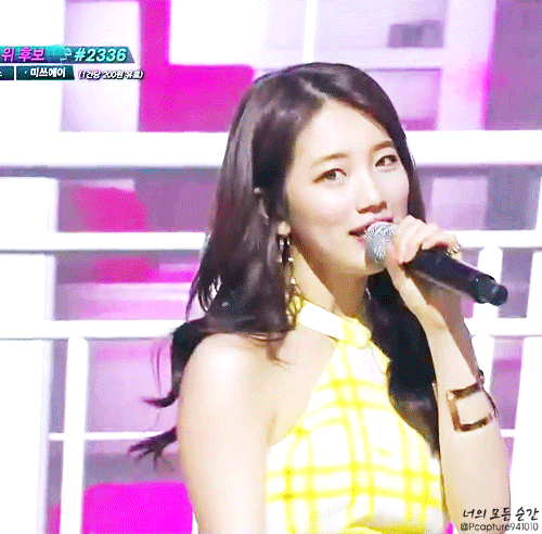 아무색깔이나 다어울리는 수지.gif | 인스티즈