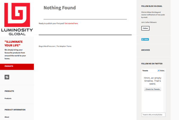 Illuminate your life We simply bring your favourite products from around the world to your home