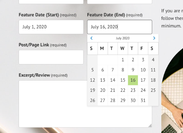 Be Featured Application FAT FANATIQ