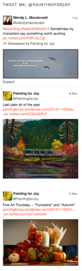 Painting for Joy Oil Paintings in the studio and plein air