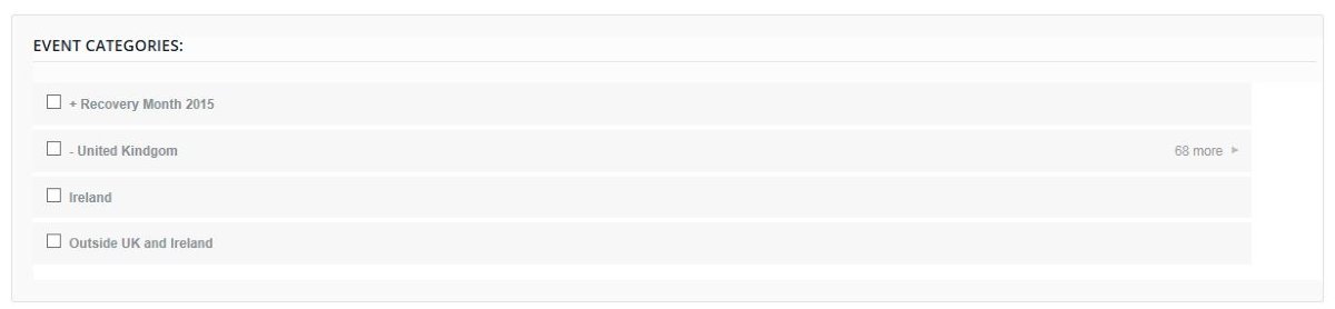 Category List Contracted