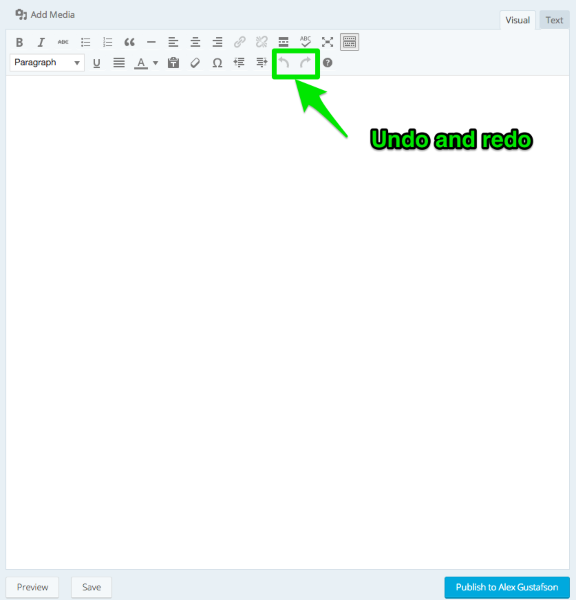 New Post WordPress com