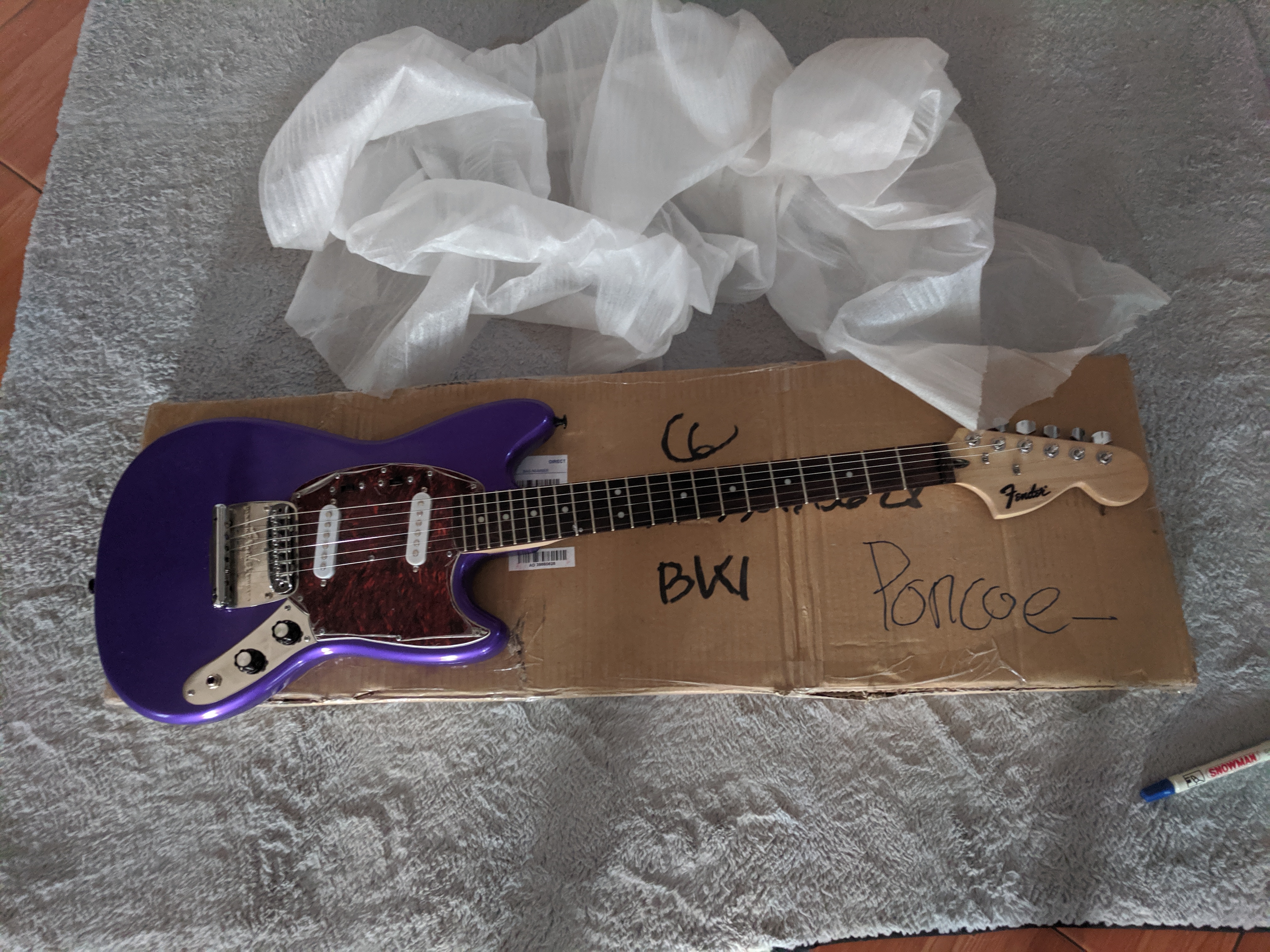 Fender Mustang® Purplellow