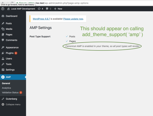 Amp theme support