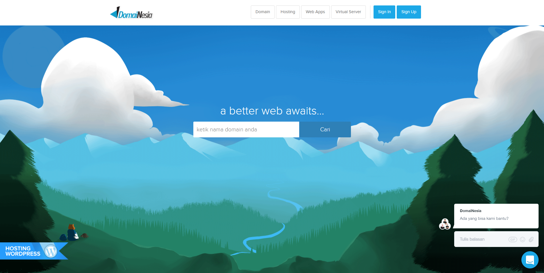 DomaiNesia Hosting Murah