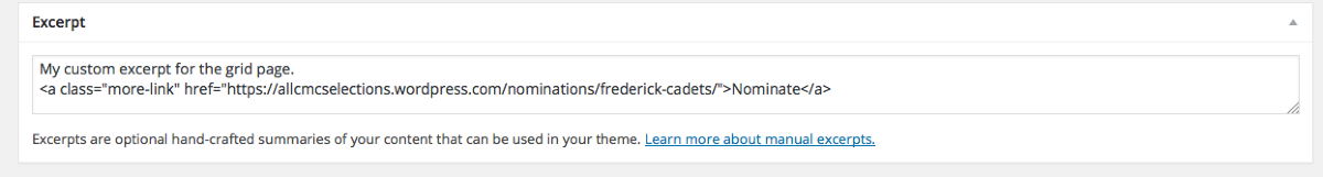 Edit Page CMC WordPress 1