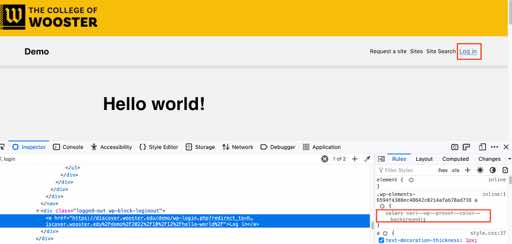 Hello world Demo