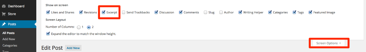 Edit Post Walnut Rabbit WordPress 1