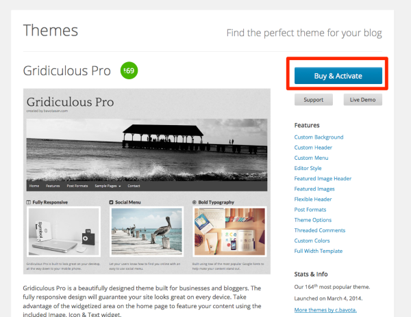 Gridiculous Pro Theme WordPress Themes for Blogs at WordPress com