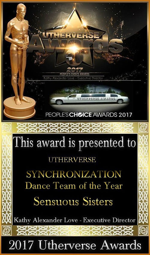 Sensuous Sisters Dance Team Award