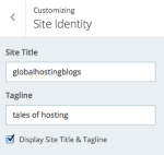 Customize globalhostingblogs tales of hosting