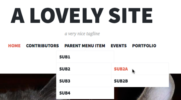 A Lovely Site a very nice tagline