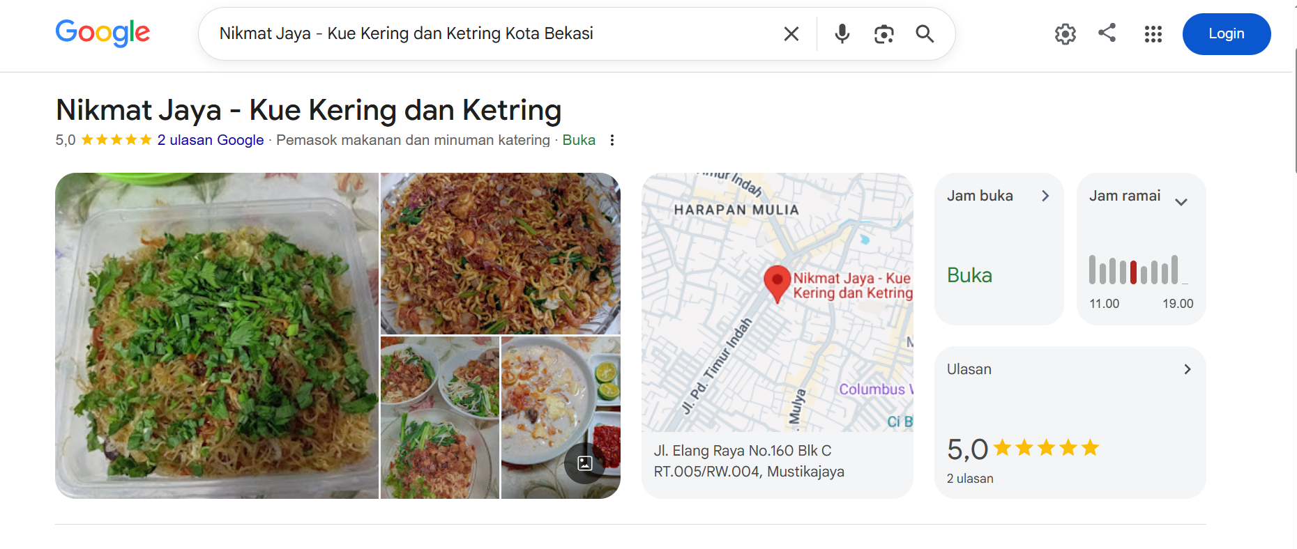 Nikmat Jaya Kue Kering Maps