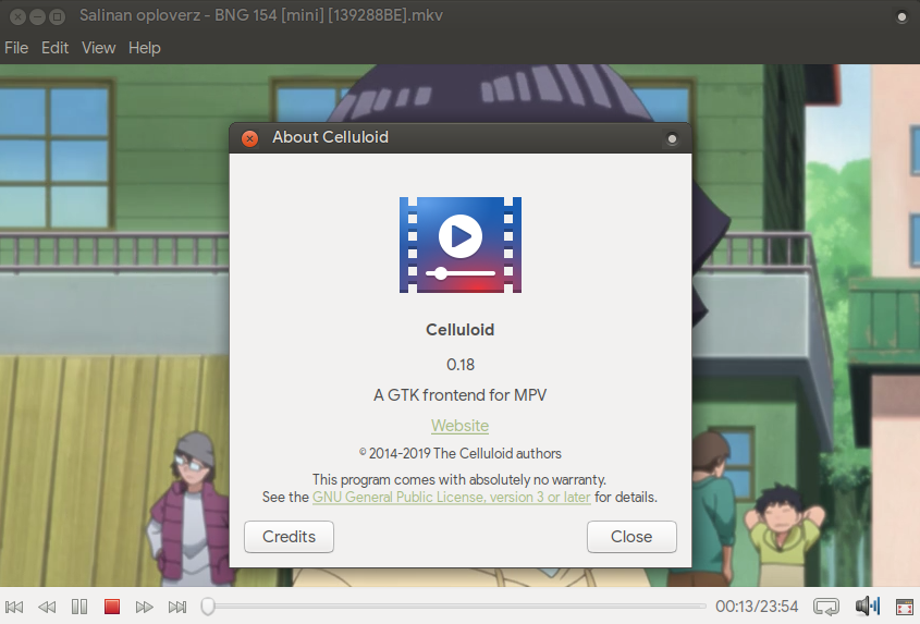 Apa yang Baru di Ubuntu MATE | Celluloid menggantikan VLC