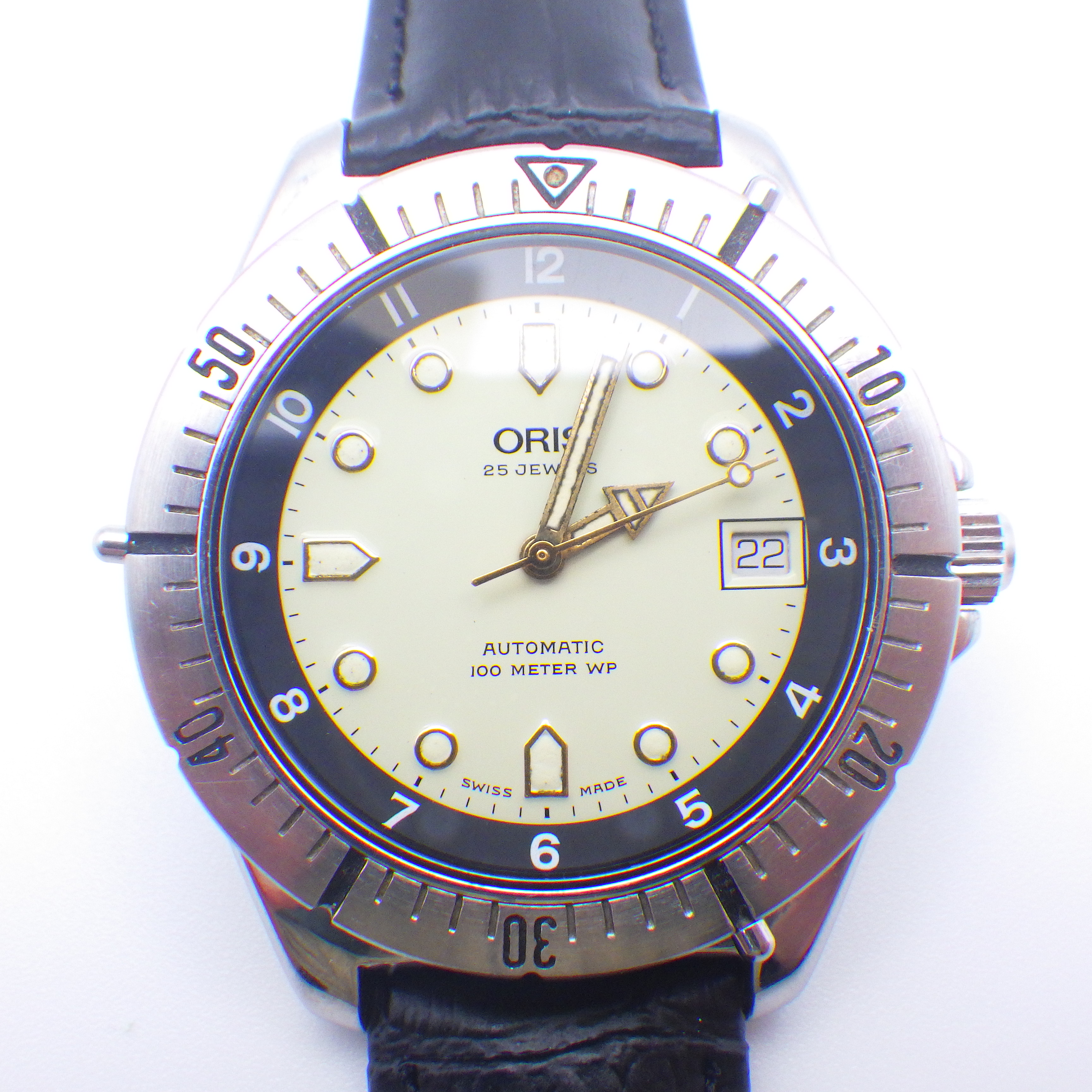 Oris Diver 25 Jewels 7401 Vintage Automatic Watch E81 eBay For Sale