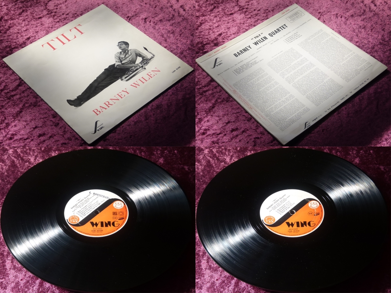 Barney Wilen Quartet In Paris TILT 国内初版