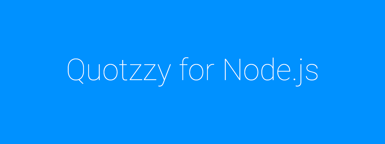 quotzzy-node Logo