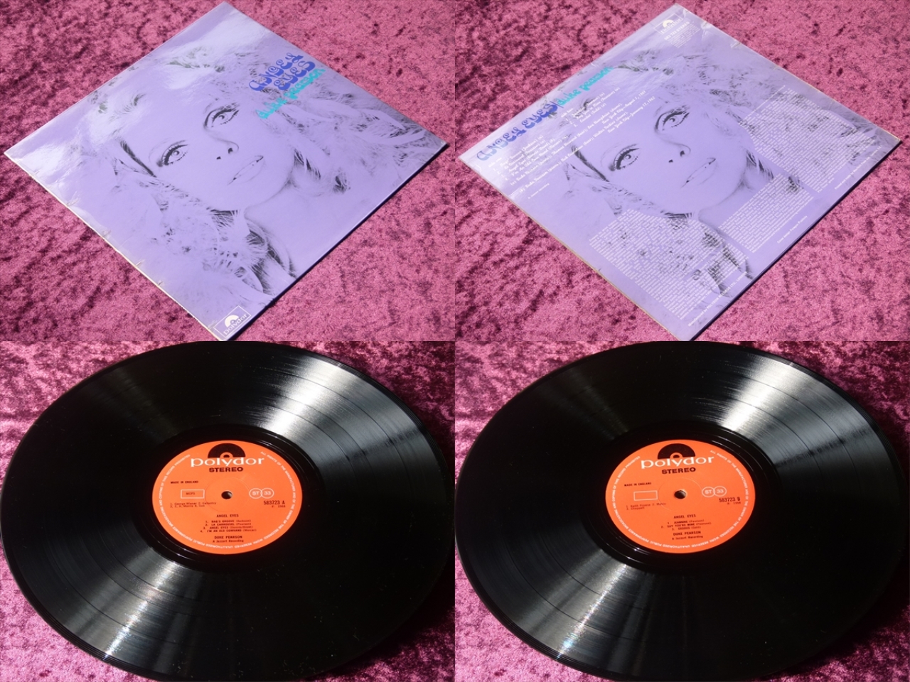 Angel Eyes/Duke Pearson（Jazzline日本盤） 未開封品！Angel Eyes⁄Duke Pearson（Polydor日本盤 Think再発）