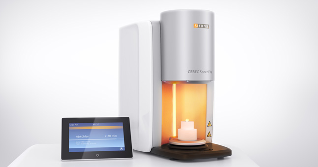 CEREC SpeedFire – печь для синтеризации и глазурования циркониевых реставраций за 15 минут