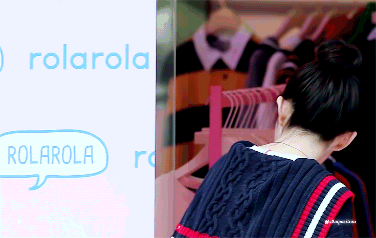 상당히 귀여운 똥머리 아이린.jpgif | 인스티즈