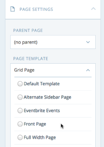 Edit Page WordPress com
