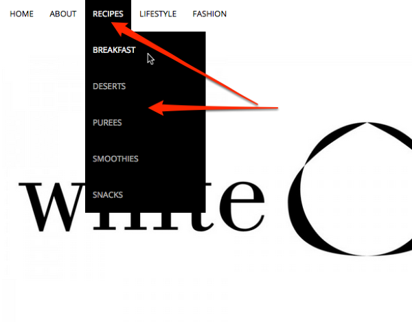 RECIPES THE WHITE CHESTNUT