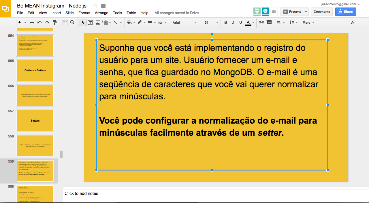 Explicação de texto