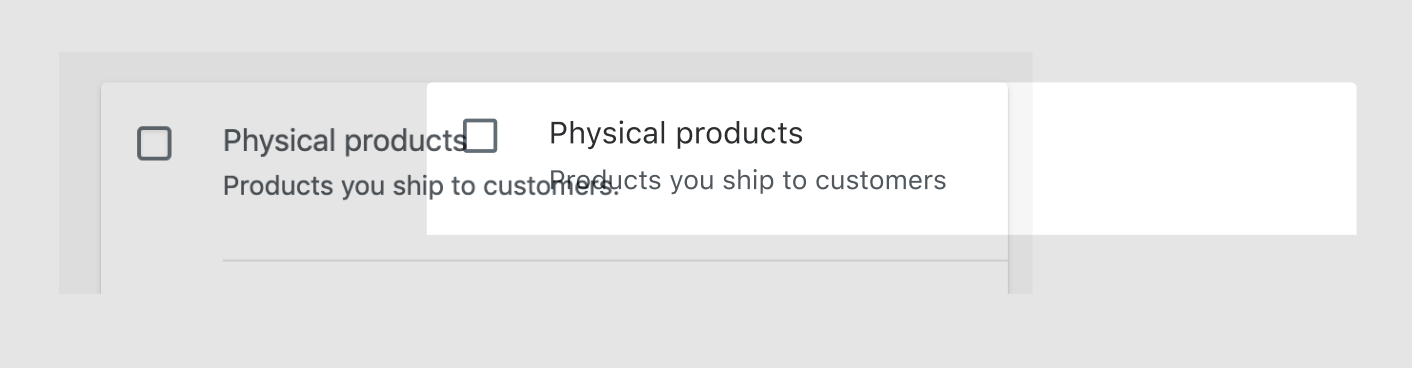 Checkbox spacing · Issue #2586 · woocommerce/woocommerce-admin · GitHub