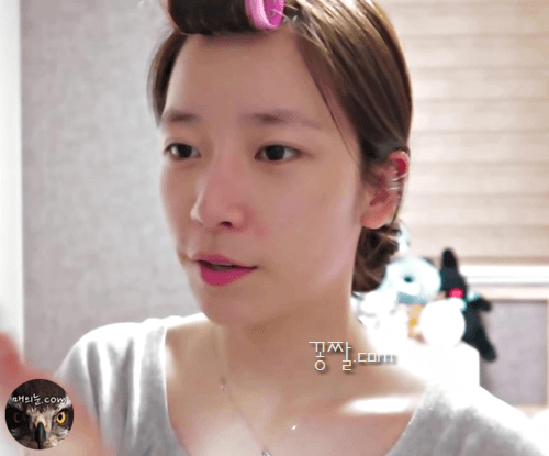 세안후 화장하는 코코소리 소리의 미모 ㄷㄷ.gif | 인스티즈