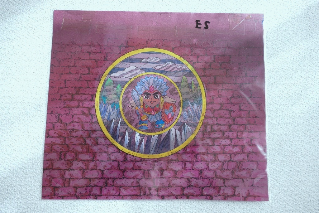 新作 新ビックリマン 背景付きセル画 クリスタル天子 その他 Hlt No