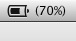 My laptop (same battery type) gives a percentage, most phones do as well.