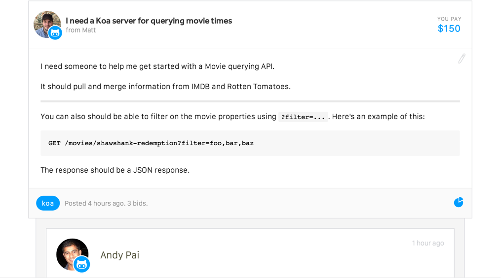 picture of the service
