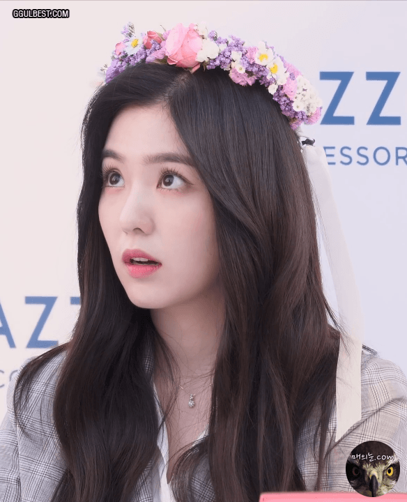 화관쓴 얼굴천재 아이린.gif | 인스티즈