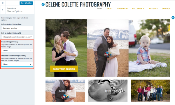 Customize Celene Colette Photography